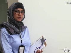 Arab big mambos nude inside library
