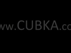Dildo in charmingly hairy russian snatch