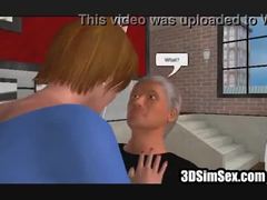 Horny widow has license to fuck