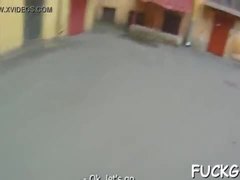 Naughty fuck on a hidden livecam