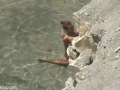 Beach couple sex 2